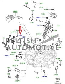 LR000771- gufero unašeče rozvodovky/převodovky (vnější)