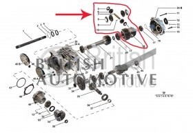 TAG000230KIT59- planetové soukolí redukční převodovky Freelander