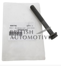 LR083619- šroub klemy klikové hřídele 2.0 diesel / benzín (AJ200)