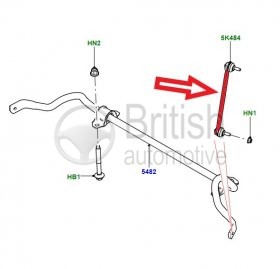 LR114253- stabilizační tyčka- přední