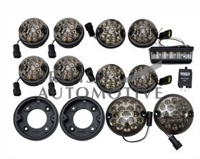 DA1577- kouřová sada LED světel- DELUXE